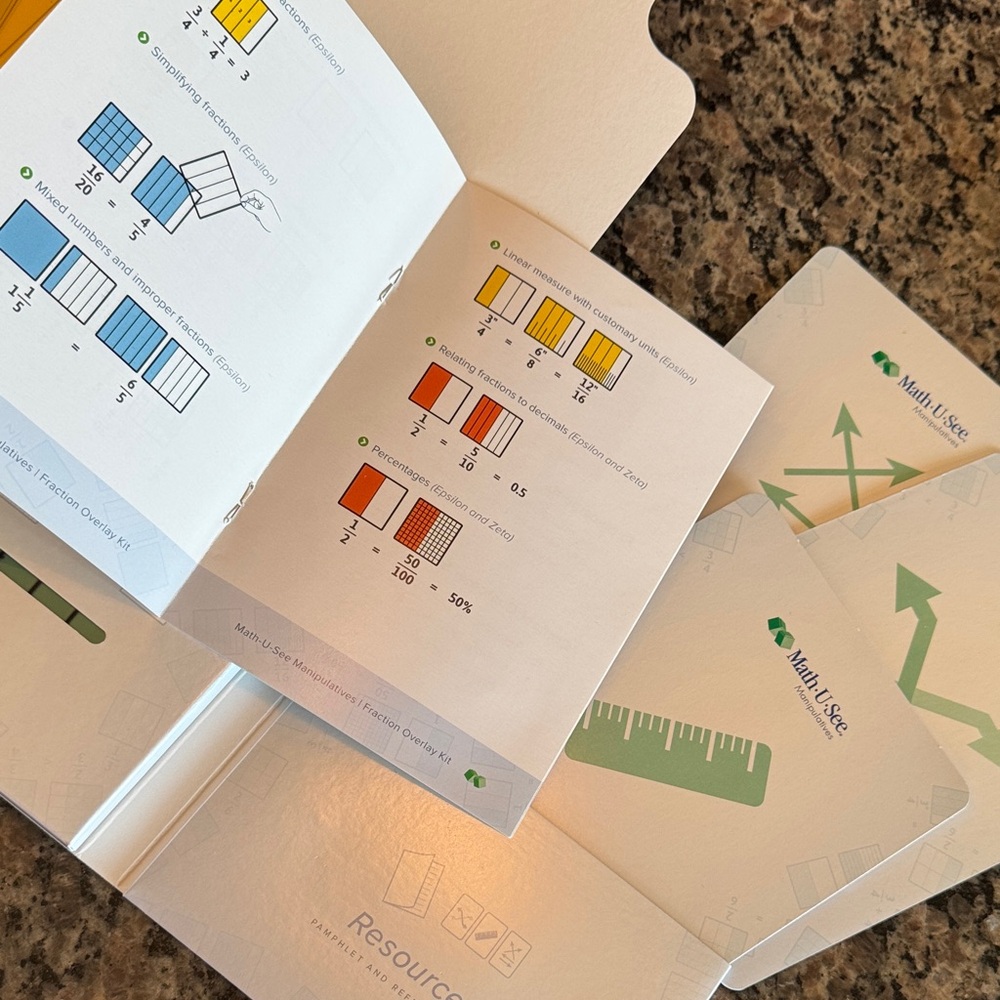Math-U-See Fraction Overlay Kit - Picture 10 of 10